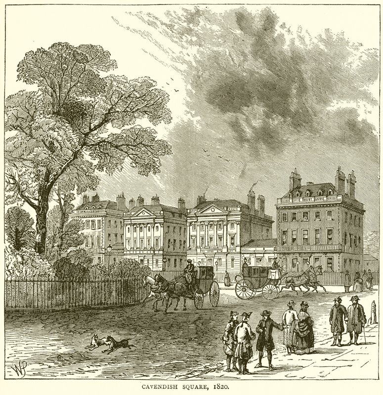 Cavendish Square, 1820 tekijältä English School