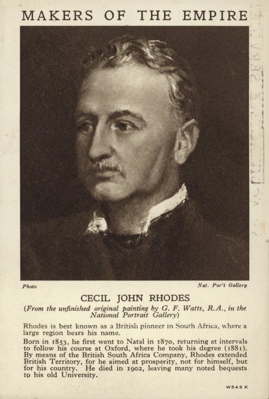 Cecil John Rhodes tekijältä English School