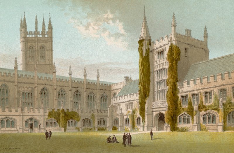 Kappeli ja kirjasto, Magdalen College - Oxford tekijältä English School