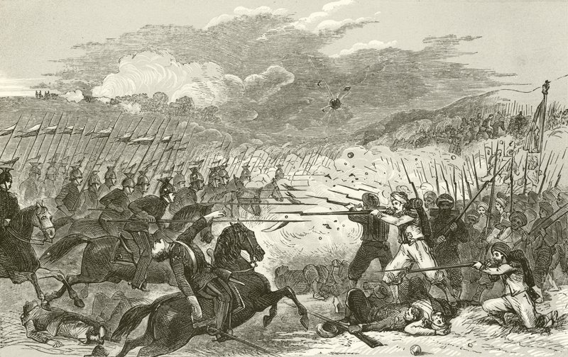 Prussian Lancers -syytös Weissenburgissa tekijältä English School