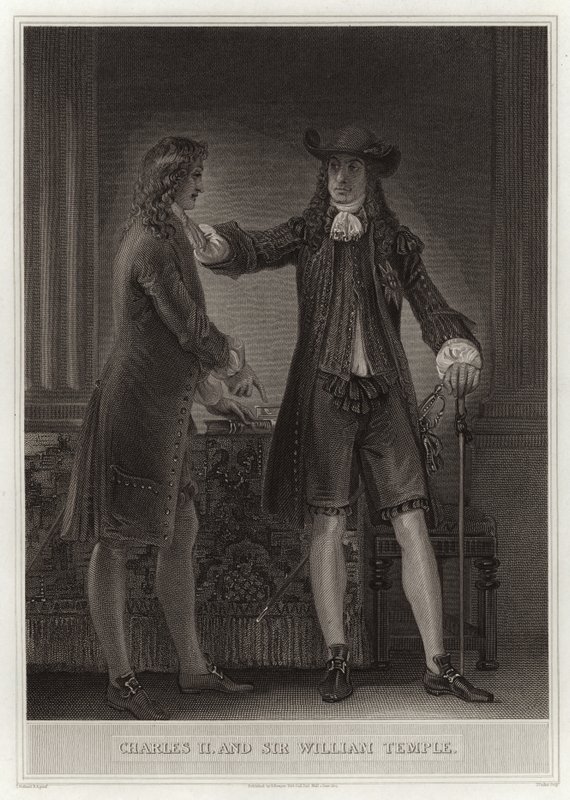Charles II ja Sir William Temple tekijältä English School