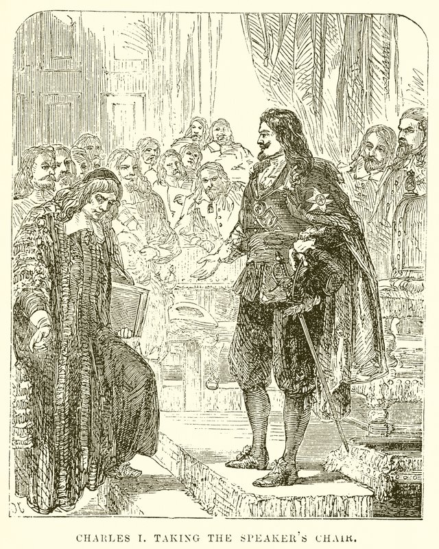 Charles I ottaa puheenjohtajuuden tekijältä English School