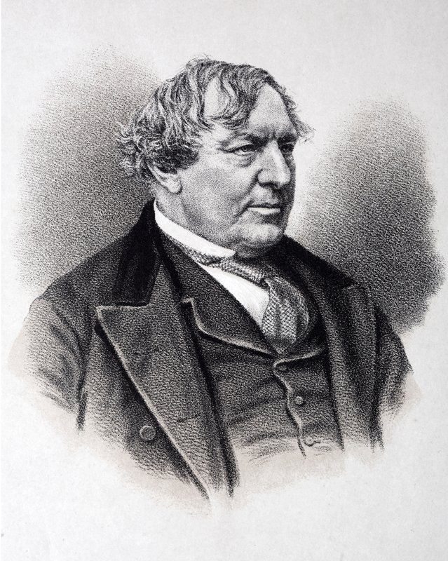 Charles Lever, irlantilainen kirjailija (kaiverrus) tekijältä English School