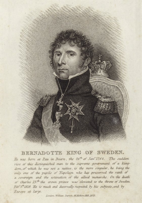 Kaarle XIV Johannes Ruotsin tekijältä English School