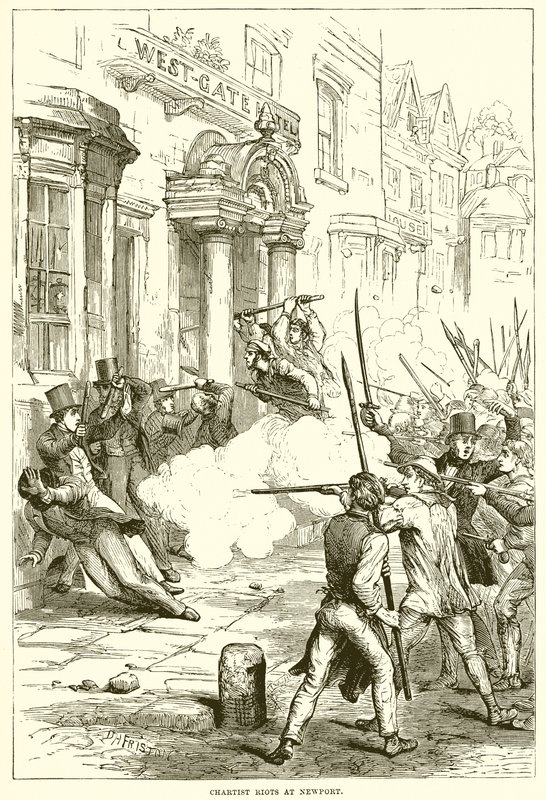 Chartist Riots Newportissa tekijältä English School