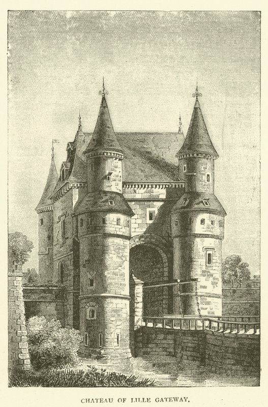 Chateau of Lille Gateway (kaiverrus) tekijältä English School