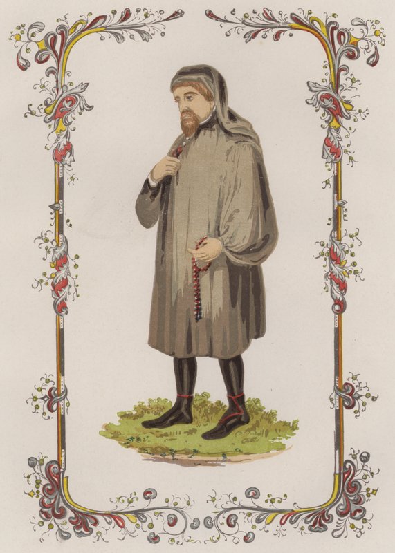 Chaucer (väri litho) tekijältä English School