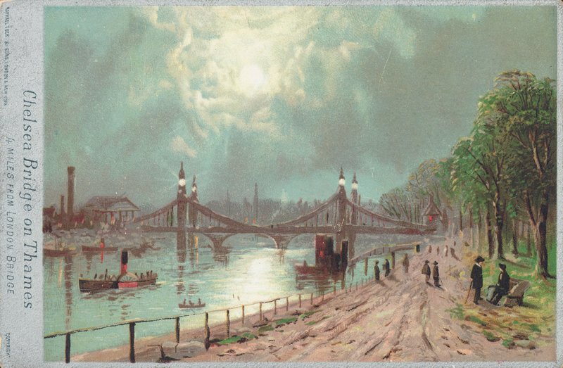 Chelsea Bridge Thames-joella tekijältä English School