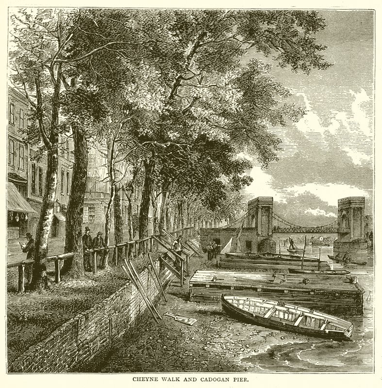 Cheyne Walk ja Cadogan Pier tekijältä English School