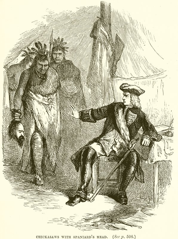 Chickasahat espanjalaisen pään kanssa tekijältä English School
