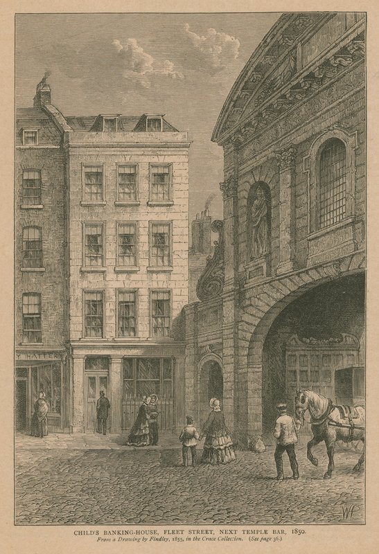 Childs Banking House Fleet Streetillä tekijältä English School