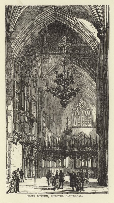 Choir Screen, Chesterin katedraali tekijältä English School