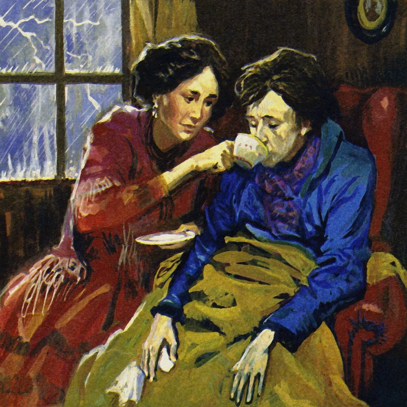 Kirjailija George Sand hoiti Chopinia, kun hän sairastui tekijältä English School
