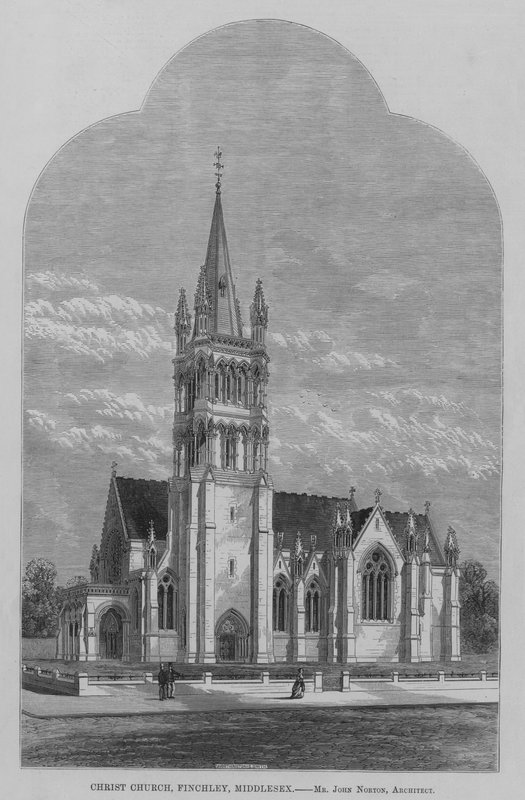 Christ Church, Finchley, Middlesex (kaiverrus) tekijältä English School