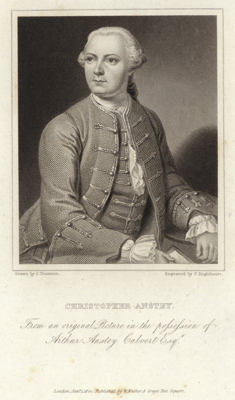 Christopher Anstey - englantilainen kirjailija ja runoilija (1724 - 1805) tekijältä English School