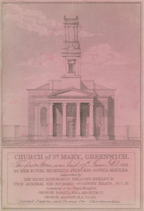 Pyhän Marian kirkko, Greenwich tekijältä English School