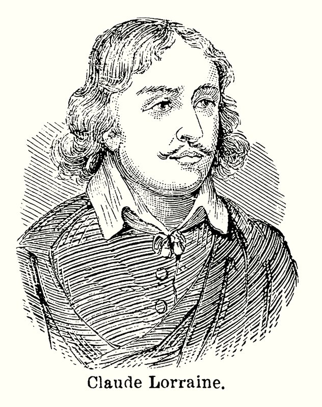 Claude Lorraine (litografia) tekijältä English School