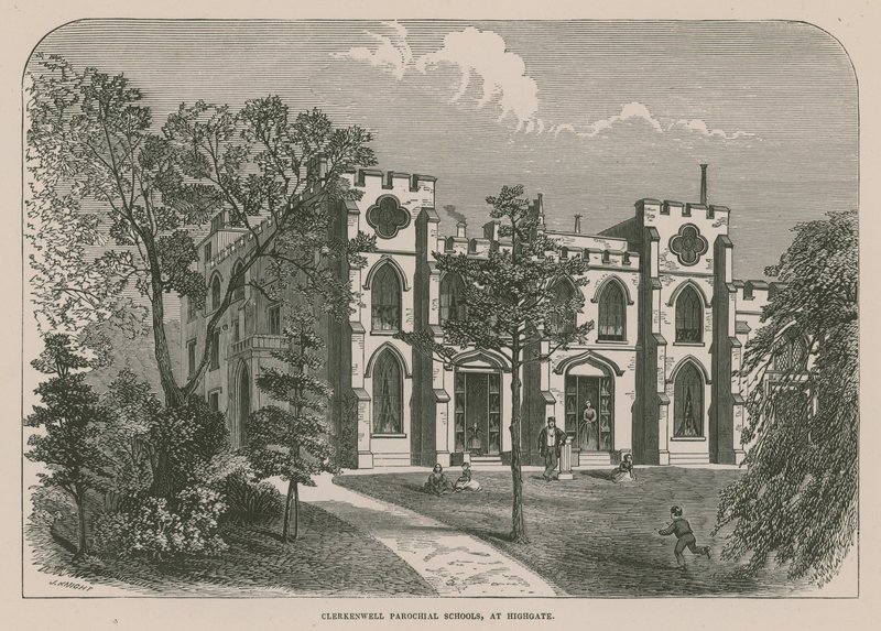 Clerkenwellin seurakuntakoulut Highgatessa, Lontoossa tekijältä English School