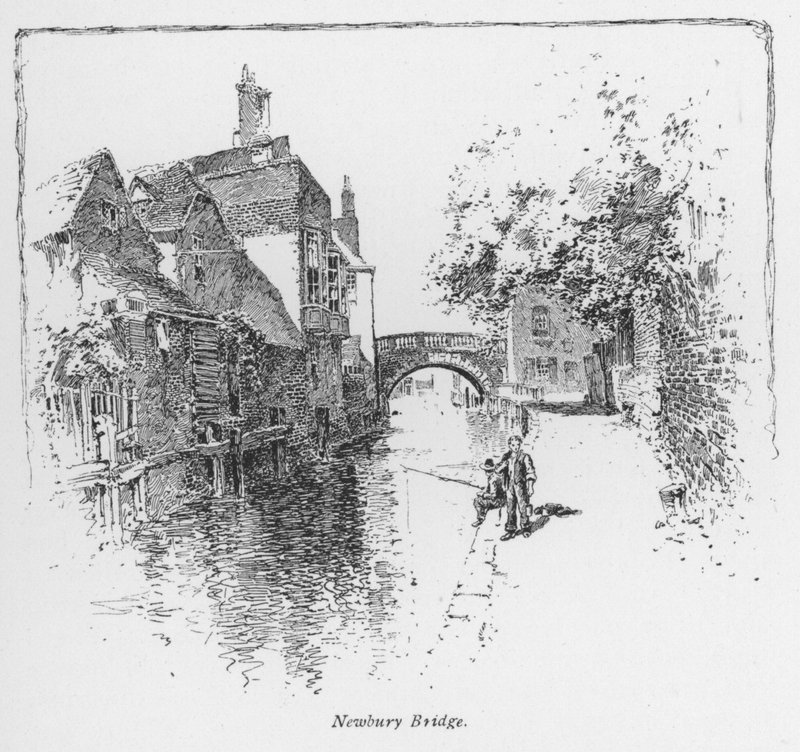 Valmennus: Newbury Bridge (litho) tekijältä English School