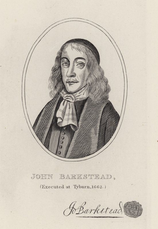 Eversti John Barkstead (kaiverrus) tekijältä English School
