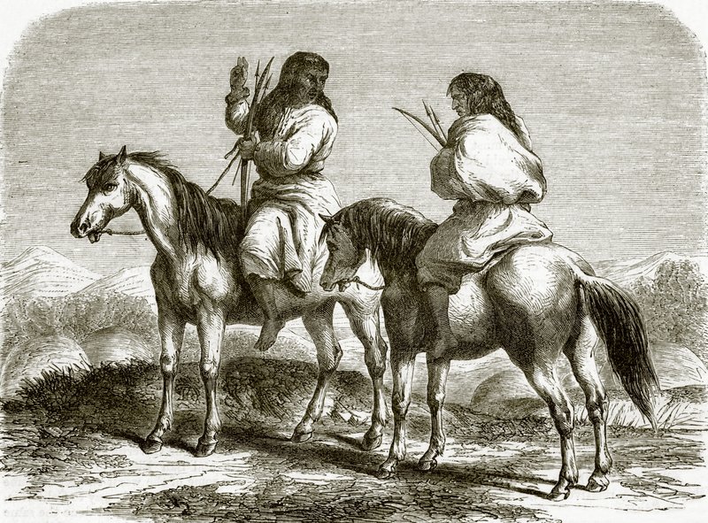 Comanche-intiaanit tekijältä English School