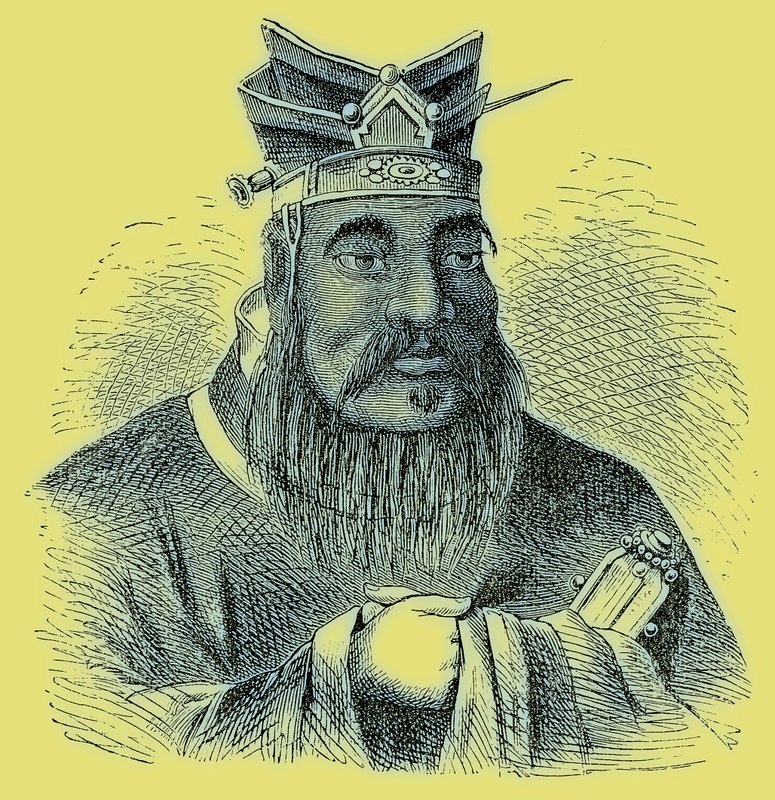 Konfutse, kuvitus teoksesta The Illustrated History of the World, julkaistu noin 1880 (digitaalisesti paranneltu kuva) tekijältä English School