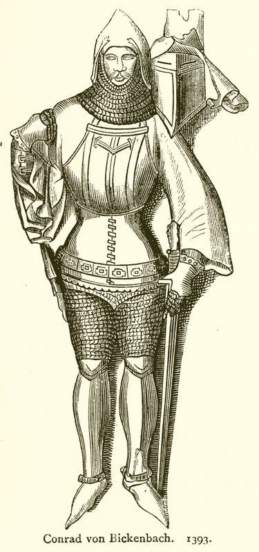 Conrad von Bickenbach. 1393 tekijältä English School