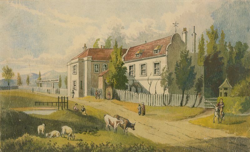 Copenhagen House, Lontoo (wc paperilla) tekijältä English School