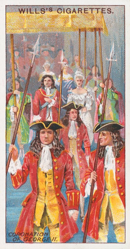 George II:n kruunaus tekijältä English School