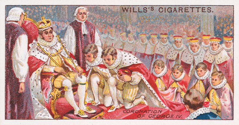 George IV:n kruunaus tekijältä English School