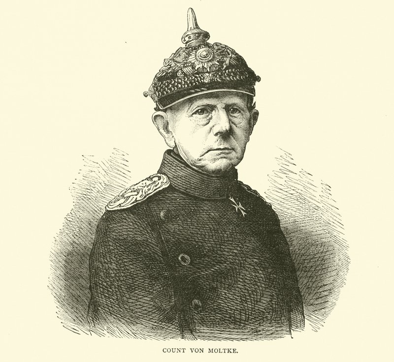 Kreivi von Moltke, heinäkuu 1870 tekijältä English School