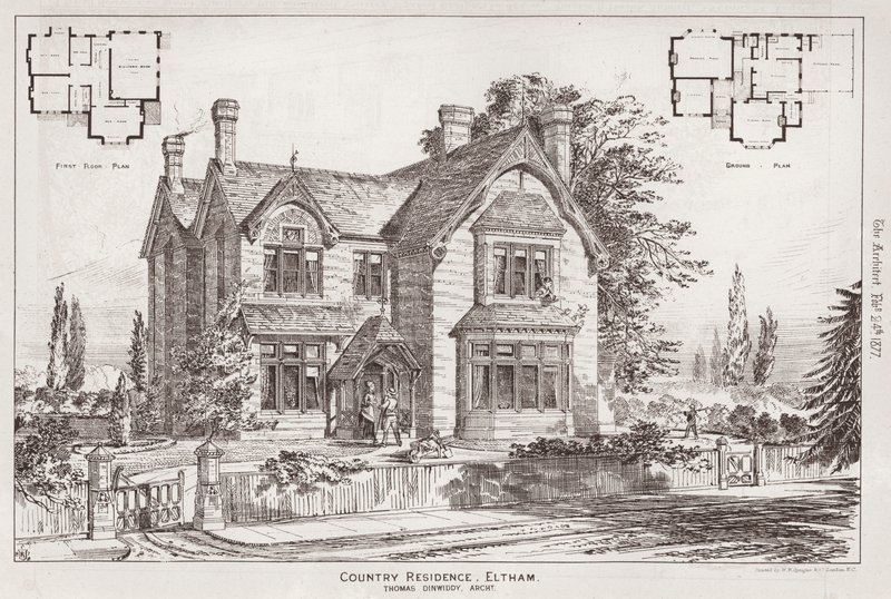 Country Residence, Eltham (kaiverrus) tekijältä English School