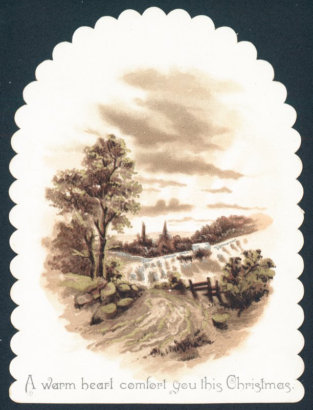 Country Scene, joulukortti tekijältä English School