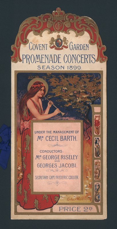 Covent Garden, Promenade Concerts, kausi 1899 tekijältä English School