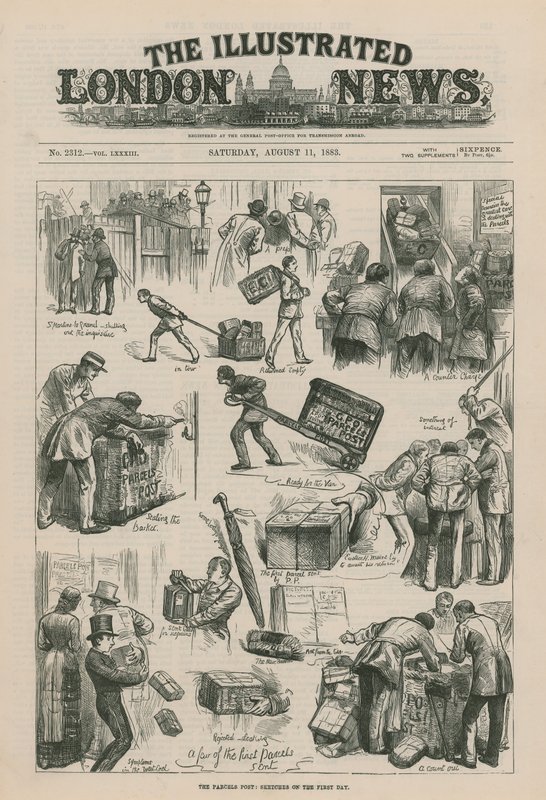 Illustrated London News -lehden kansi tekijältä English School