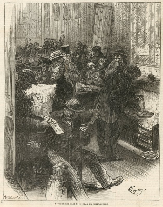 Illustrated London News -lehden kansi tekijältä English School