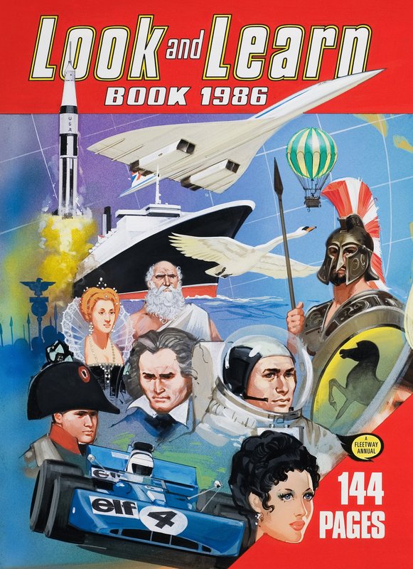 Katso ja opi -kirjan kansi 1986 tekijältä English School