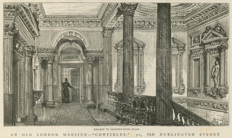 Cowfields, 30 Old Burlington Street: Galleria salin kerrokseen tekijältä English School