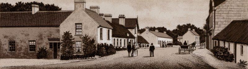 Crawfordsburn, Village and Inn (litho) tekijältä English School