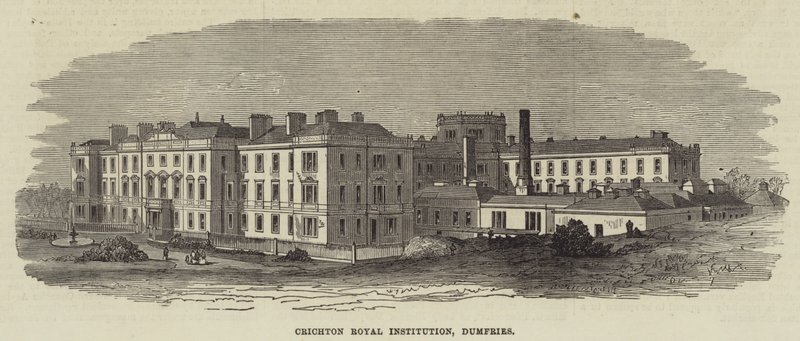 Crichton Royal Institution, Dumfries (kaiverrus) tekijältä English School