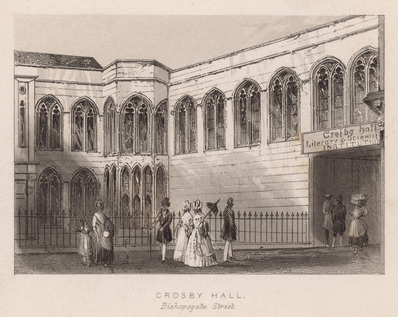 Crosby Hall, Bishopsgate Street, Lontoo tekijältä English School