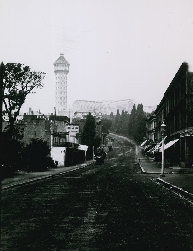 Crystal Palace, Sydenham, Lontoo; valokuva tekijältä English School