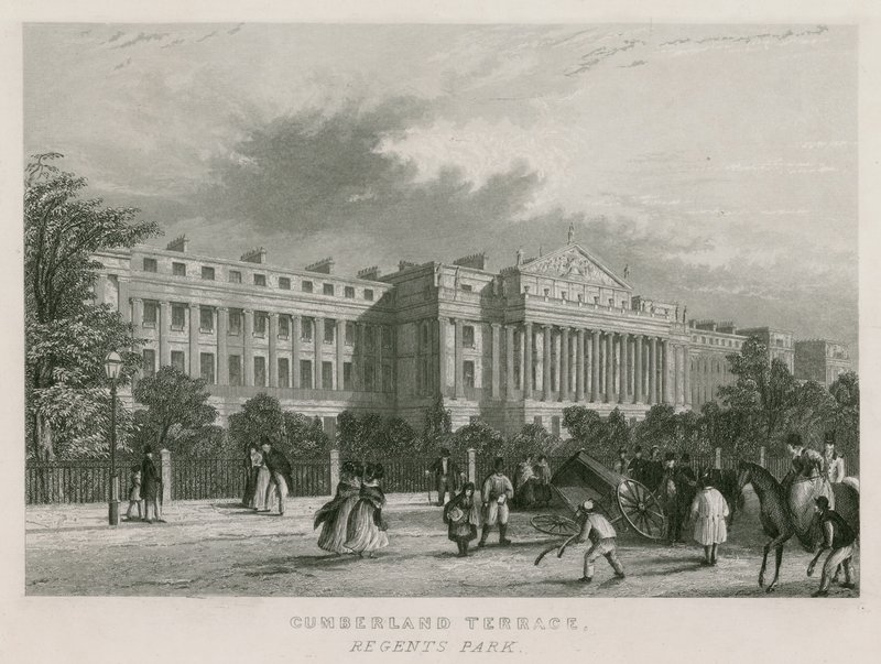 Cumberland Terrace, Regents Park, Lontoo tekijältä English School