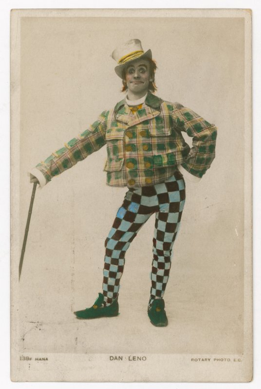 Dan Leno, jestereiden kuningas, näytetään tässä Idle Jackina Dick Whittingtonissa tekijältä English School