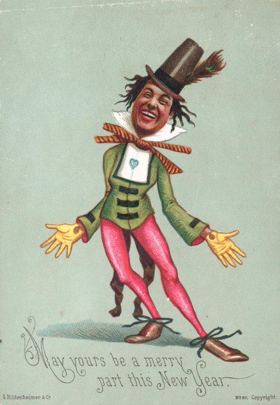 Dandy Man, uudenvuoden kortti tekijältä English School