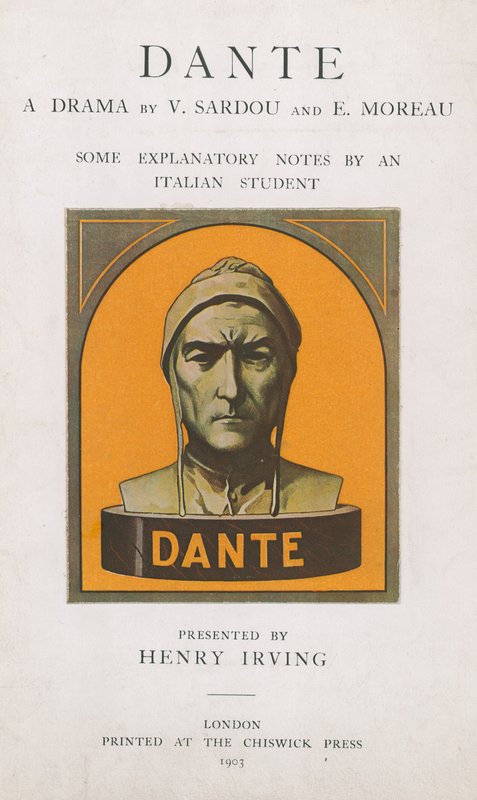 Dante V Sardoun ja E Moreaun draama, joitain selittäviä huomautuksia italialaiselta opiskelijalta tekijältä English School