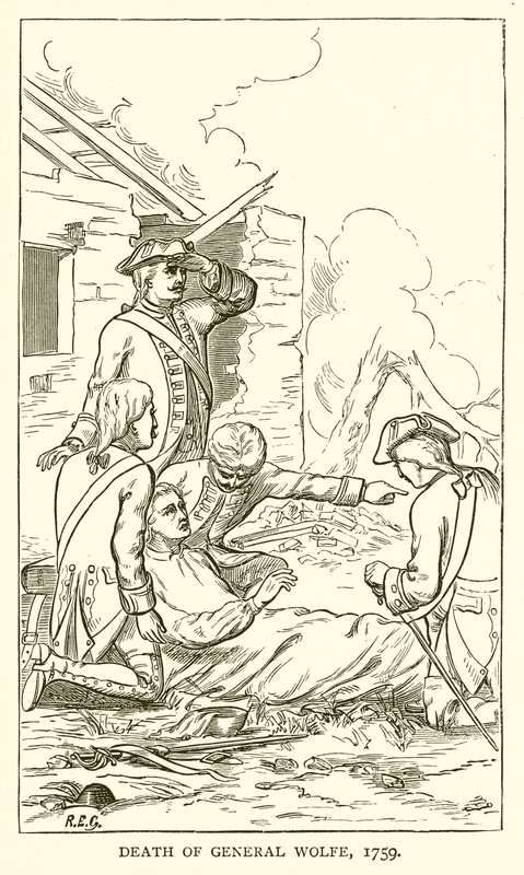 Kenraali Wolfen kuolema 1759 tekijältä English School