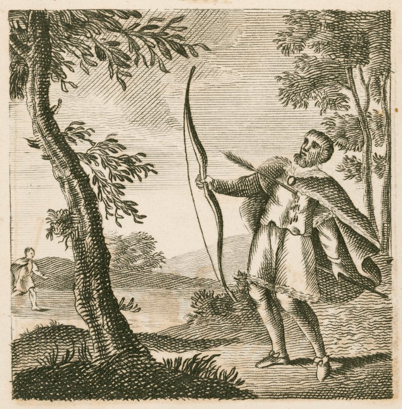 Kuningas William II:n kuolema metsästäessään New Forestissa, Hampshiressa tekijältä English School