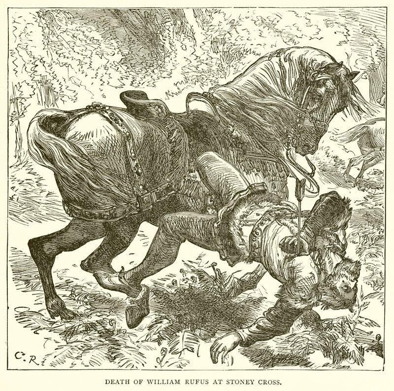 William Rufus kuoli Stoney Crossissa tekijältä English School