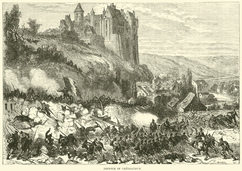 Chateaudunin puolustus, lokakuu 1870 tekijältä English School